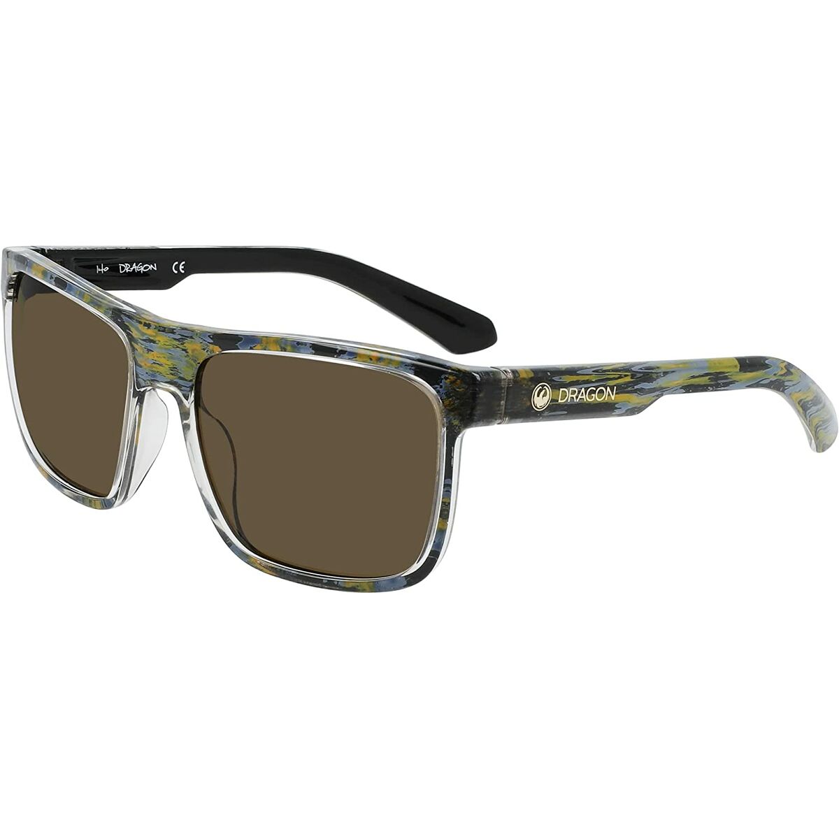 Unisex-Sonnenbrille Dragon Alliance Davis-Rob Machado Schwarz