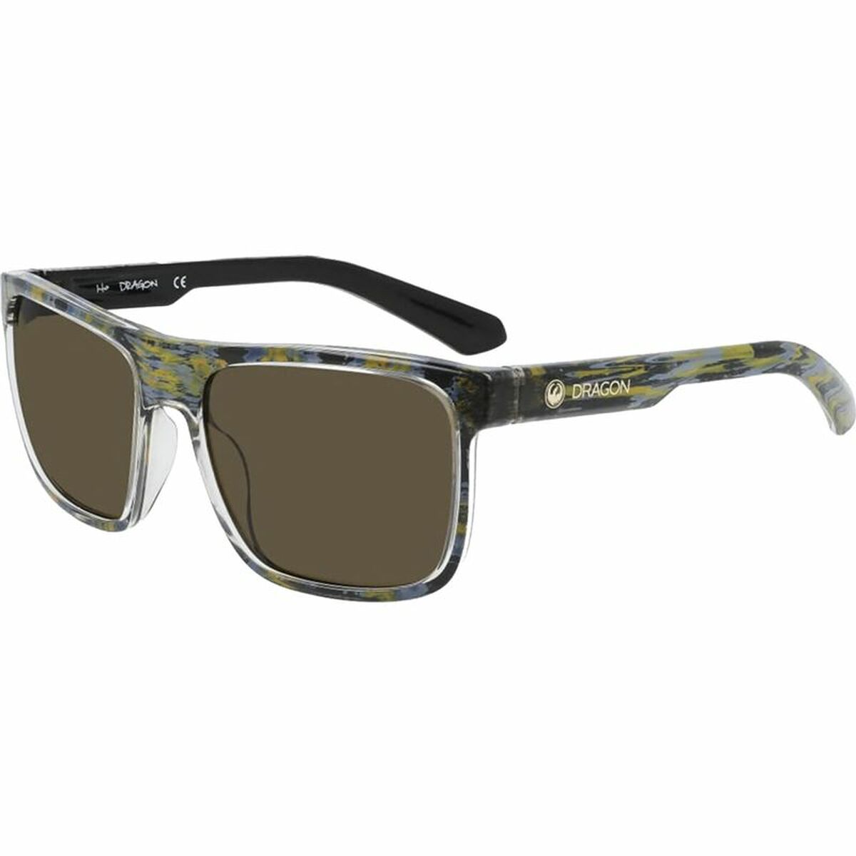 Unisex-Sonnenbrille Dragon Alliance Davis-Rob Machado Schwarz
