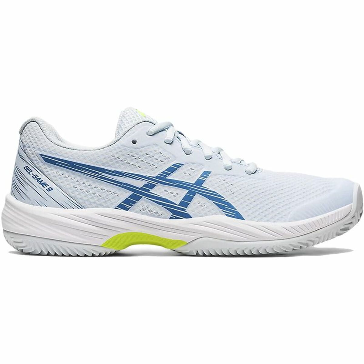 Zapatillas de Tenis para Mujer Asics Gel-Game 9 Clay/OC Mujer Blanco