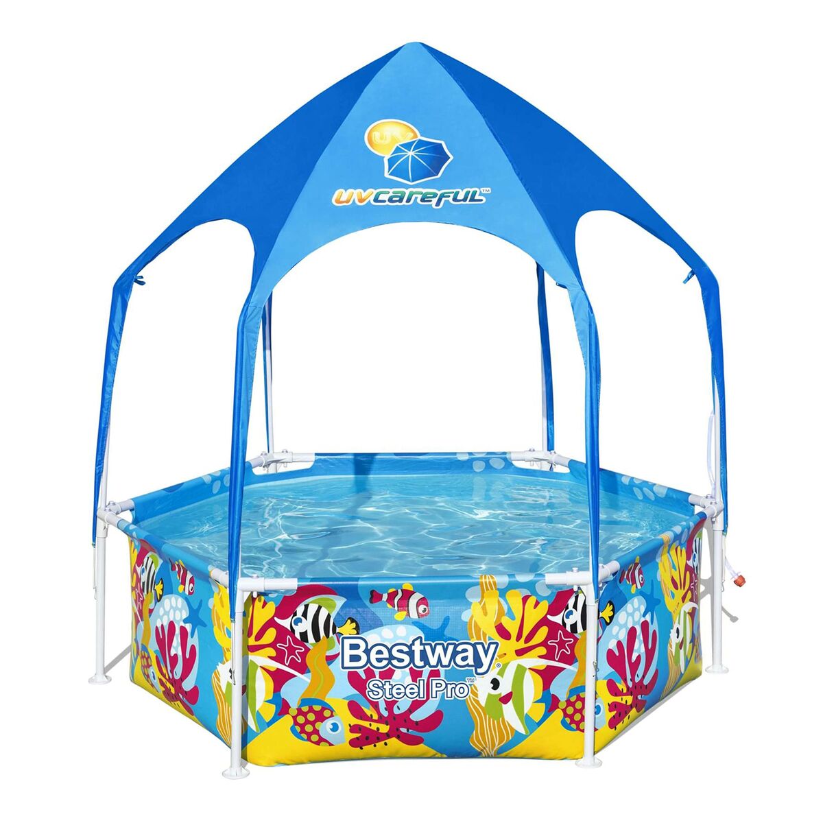 Piscina infantil Bestway 185 x 51 cm 930 L