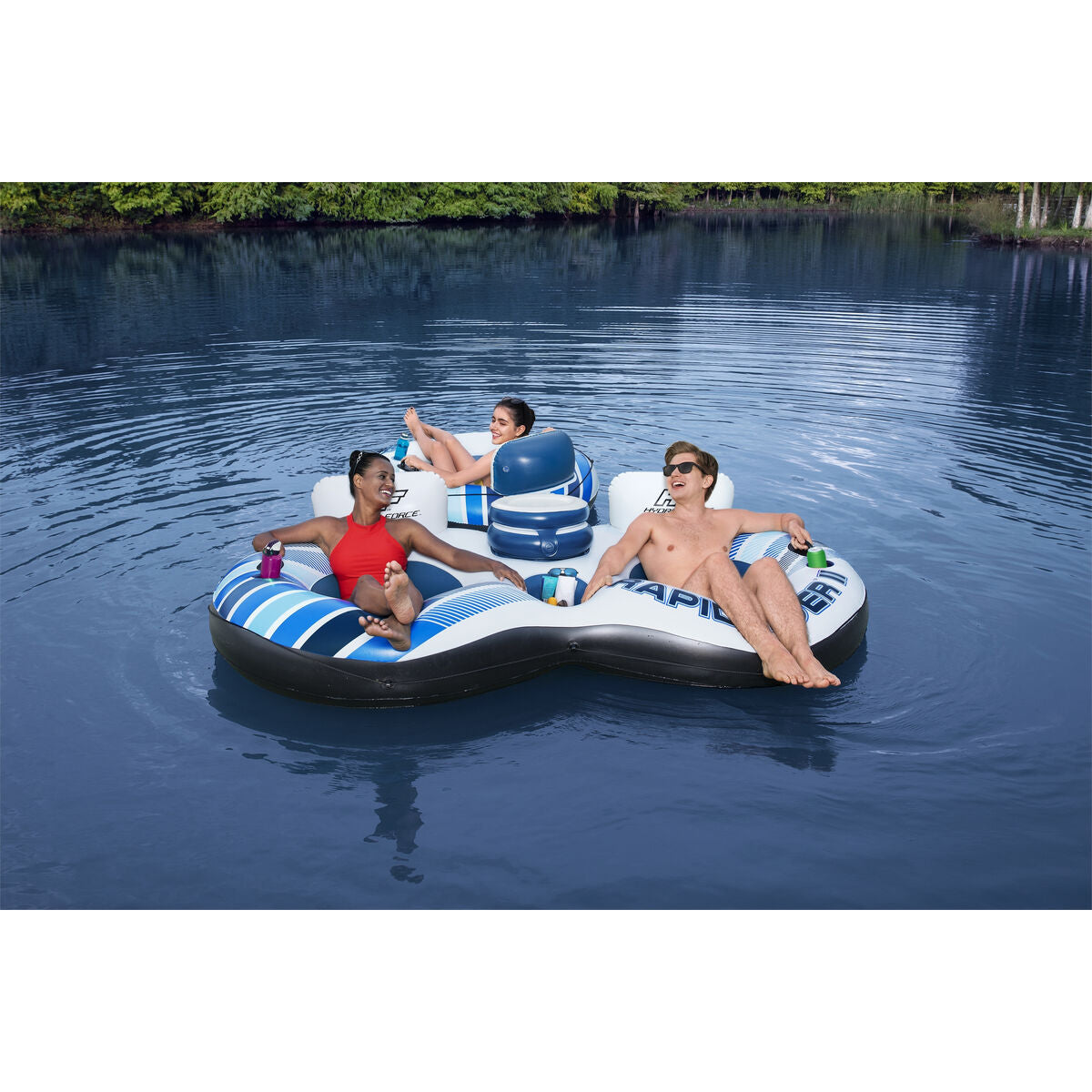 Schwimmreifen Bestway Rapid Rider 251 x 132 cm