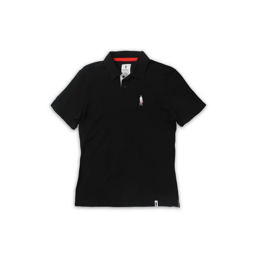 Kurzarm Poloshirt OMP Racing Spirit Schwarz S