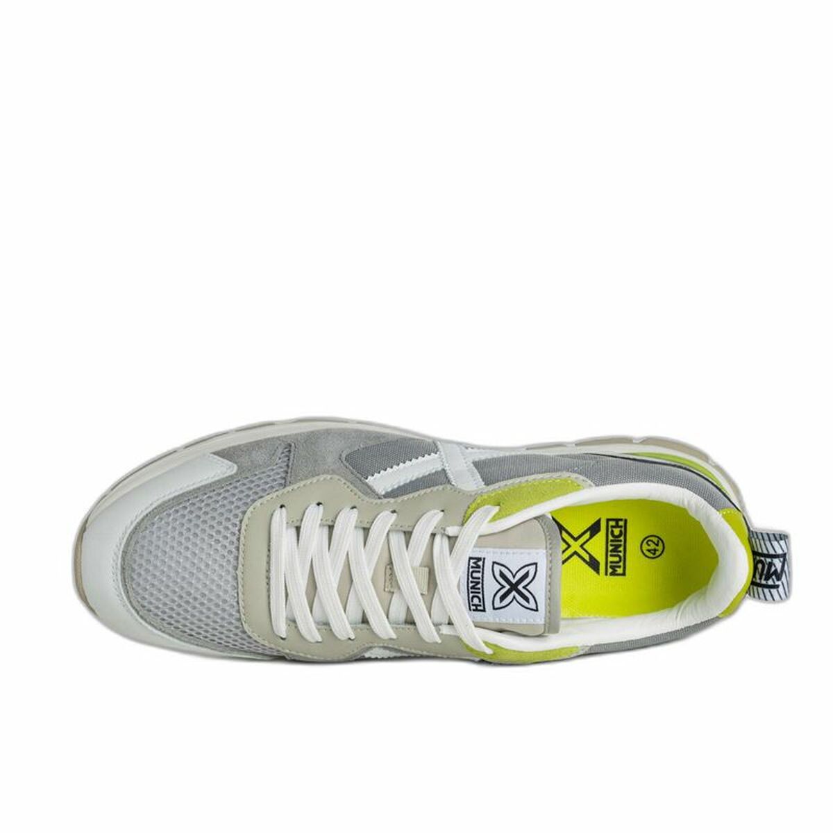 Scarpe da Tennis Casual Uomo Munich Avenue 04 Grigio