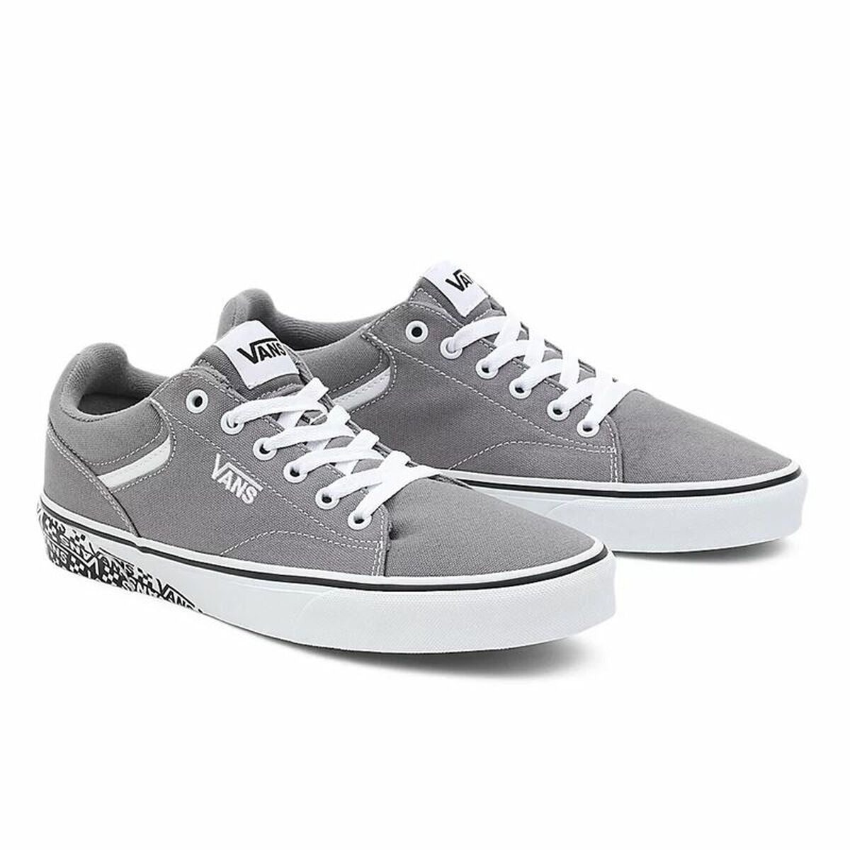 Scarpe da Tennis Casual Uomo Vans Seldan Grigio